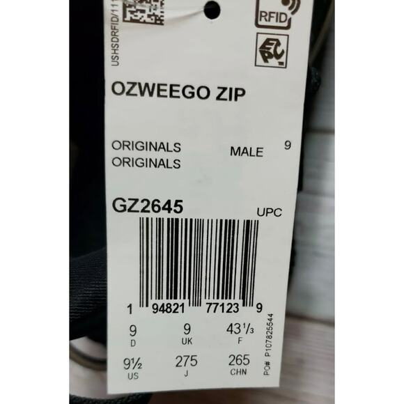 Adidas Running Ozweego Zip Rare Shoes Size 9.5 NEW Fast Ship - Picture 9 of 14